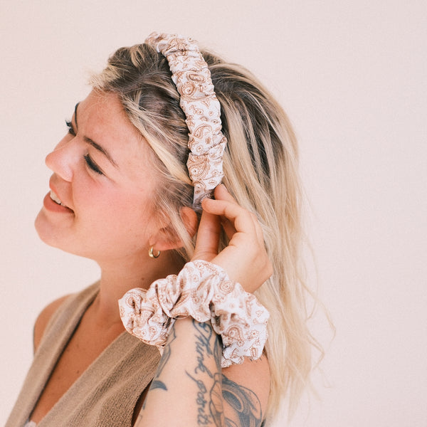 Ronja - Vintage Paisley Weiß