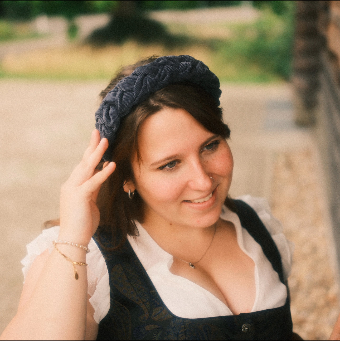 Hedda in breit  - Dunkelblau