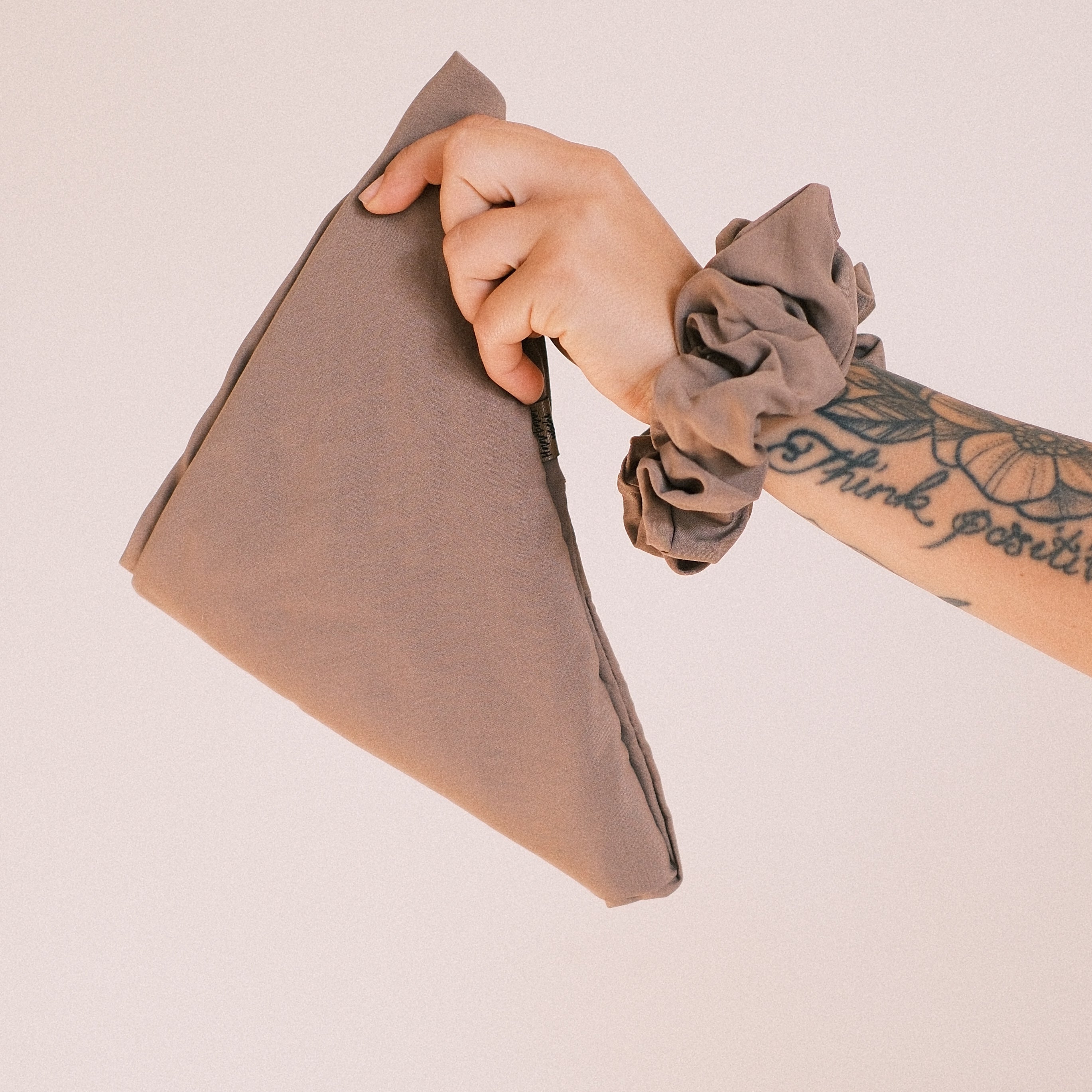 XXL Dreieckstuch  - soft touch Cocoa