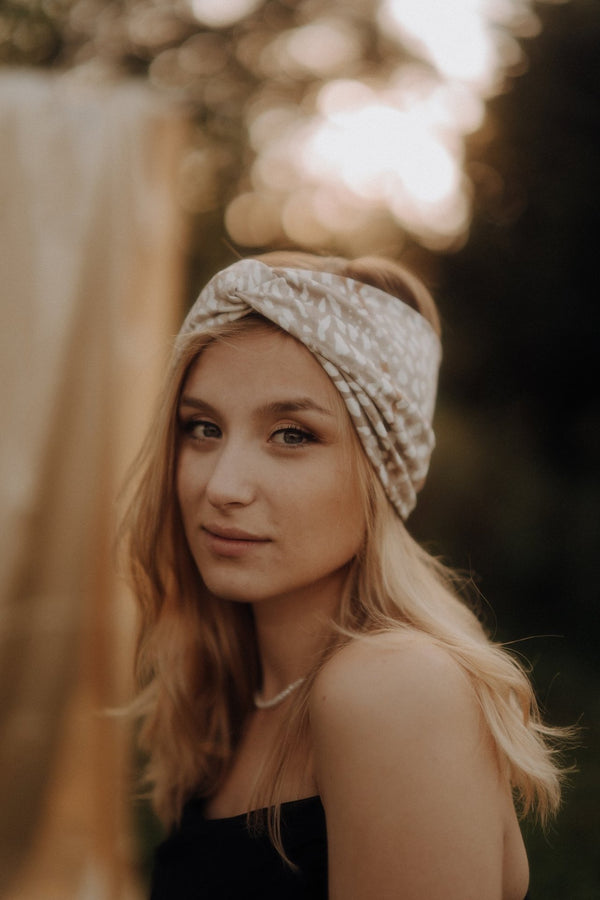 Turban- Muster beige