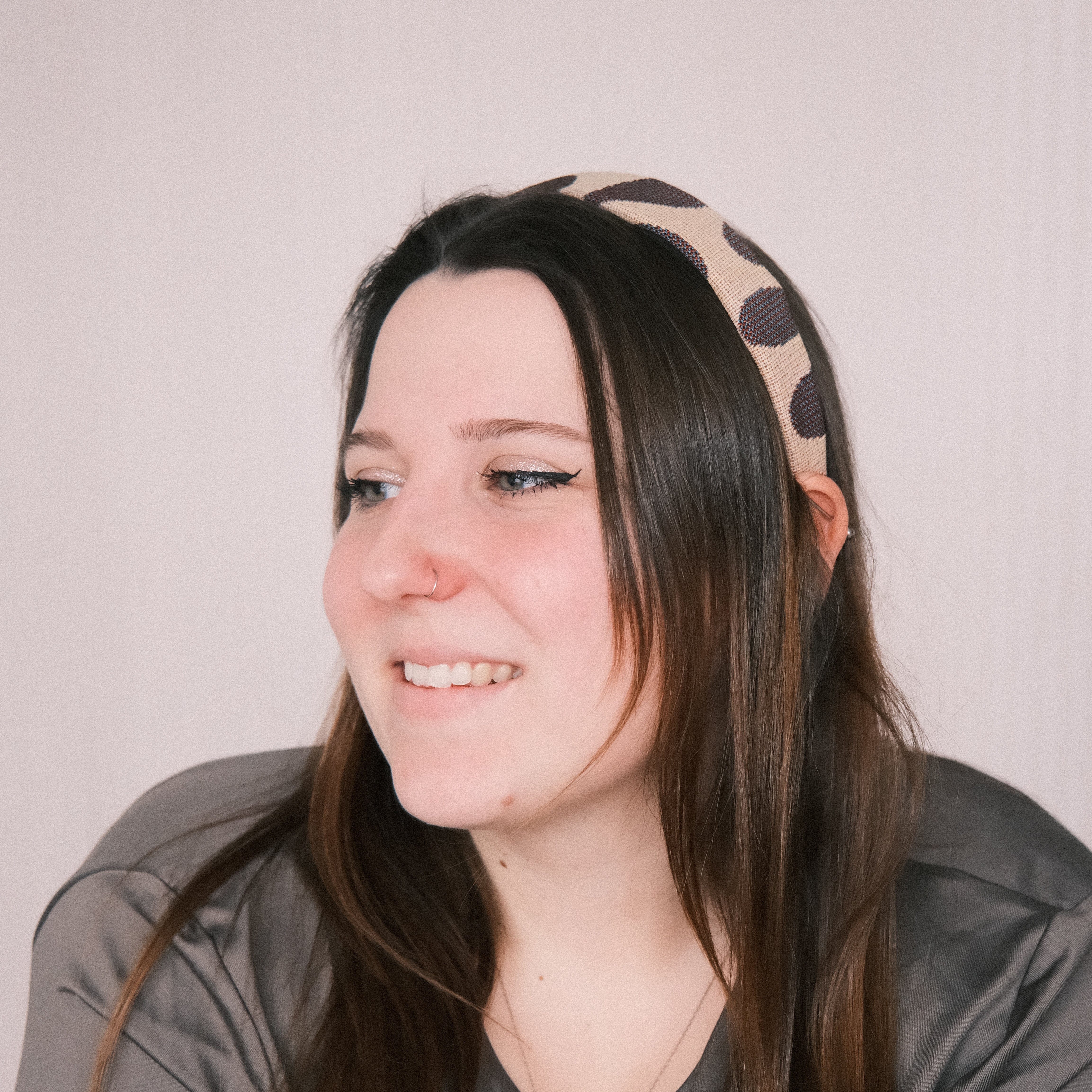 Anne - Blüten Beige