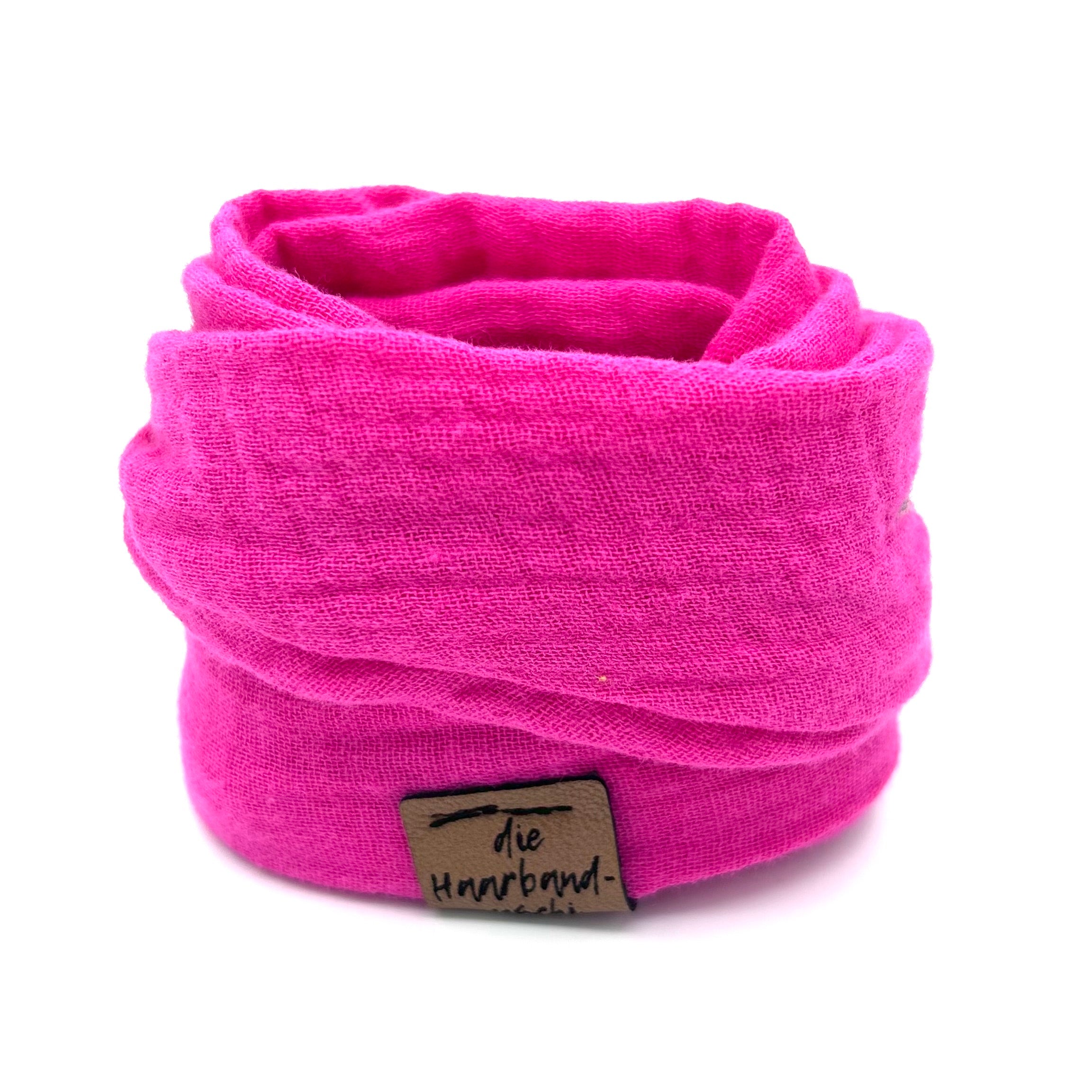 Drahthaarband - Musselin pink