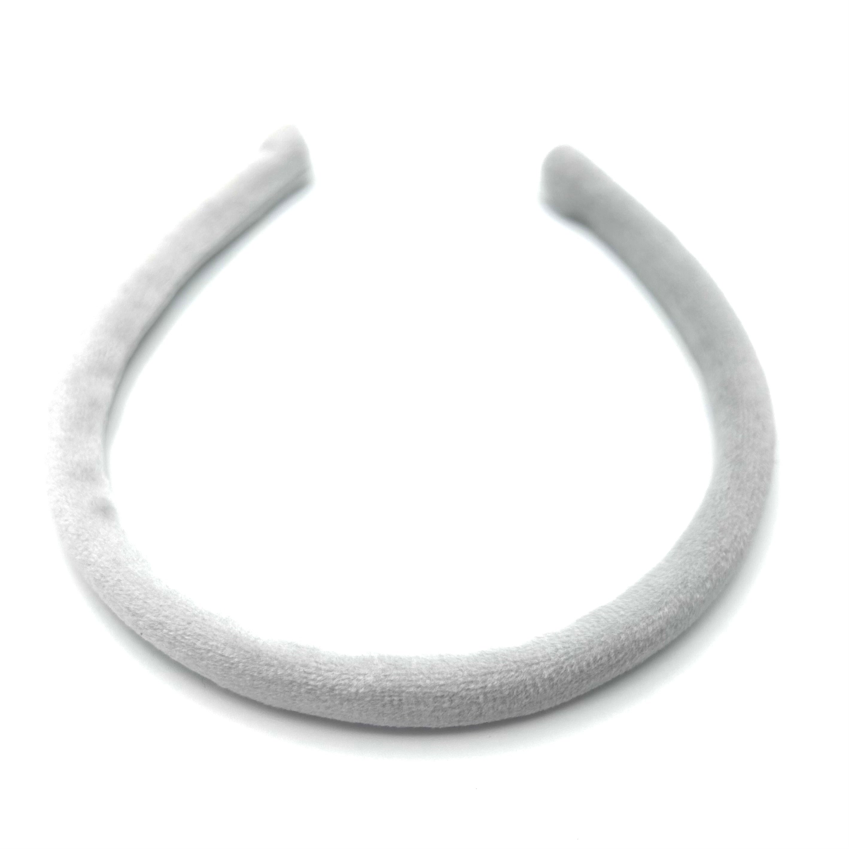 Lina - Samt Hellgrau