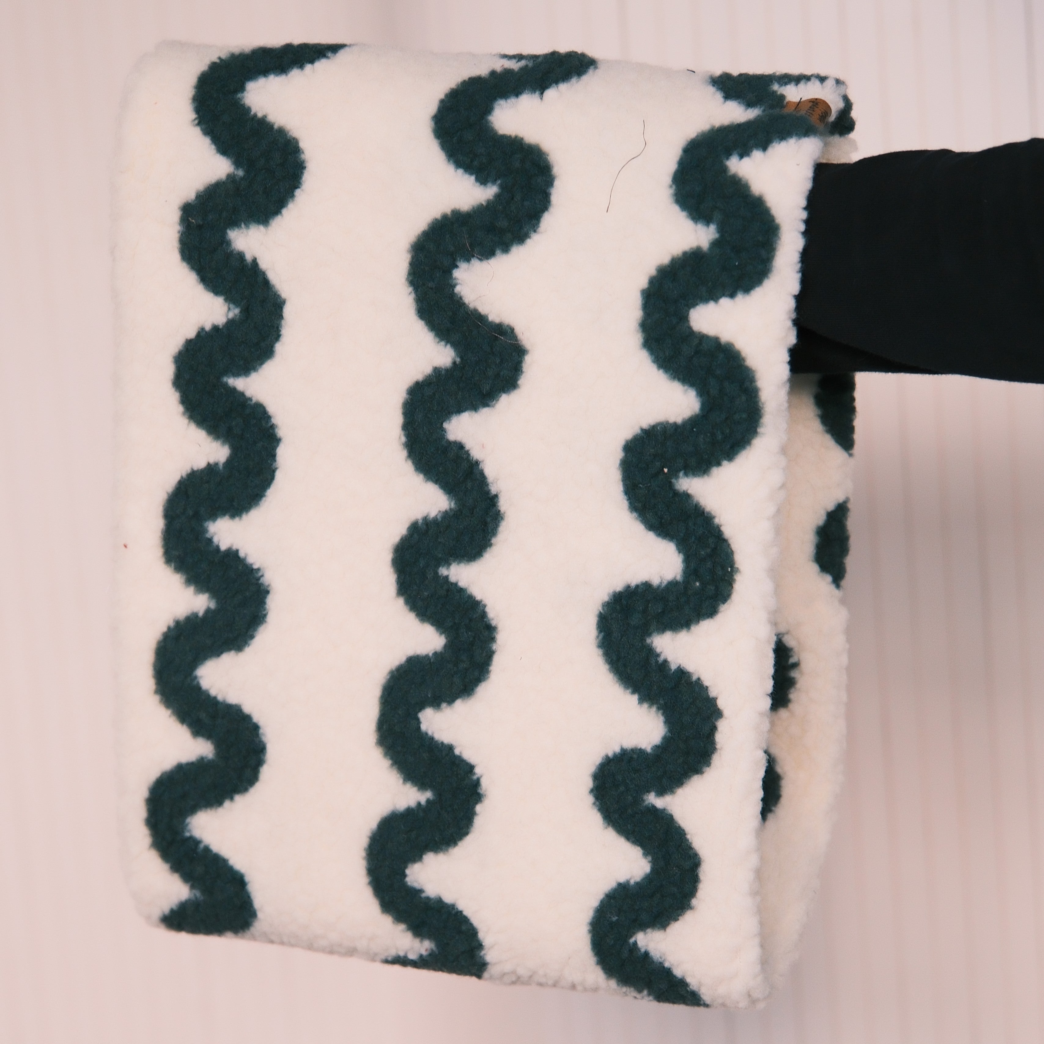 Loop - Teddy Wave Dunkelgrün