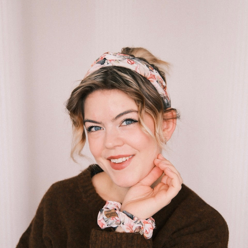 Scrunchie - Rosengarten