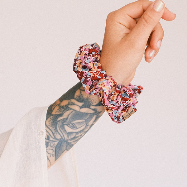 Scrunchie - Konfettiblüte