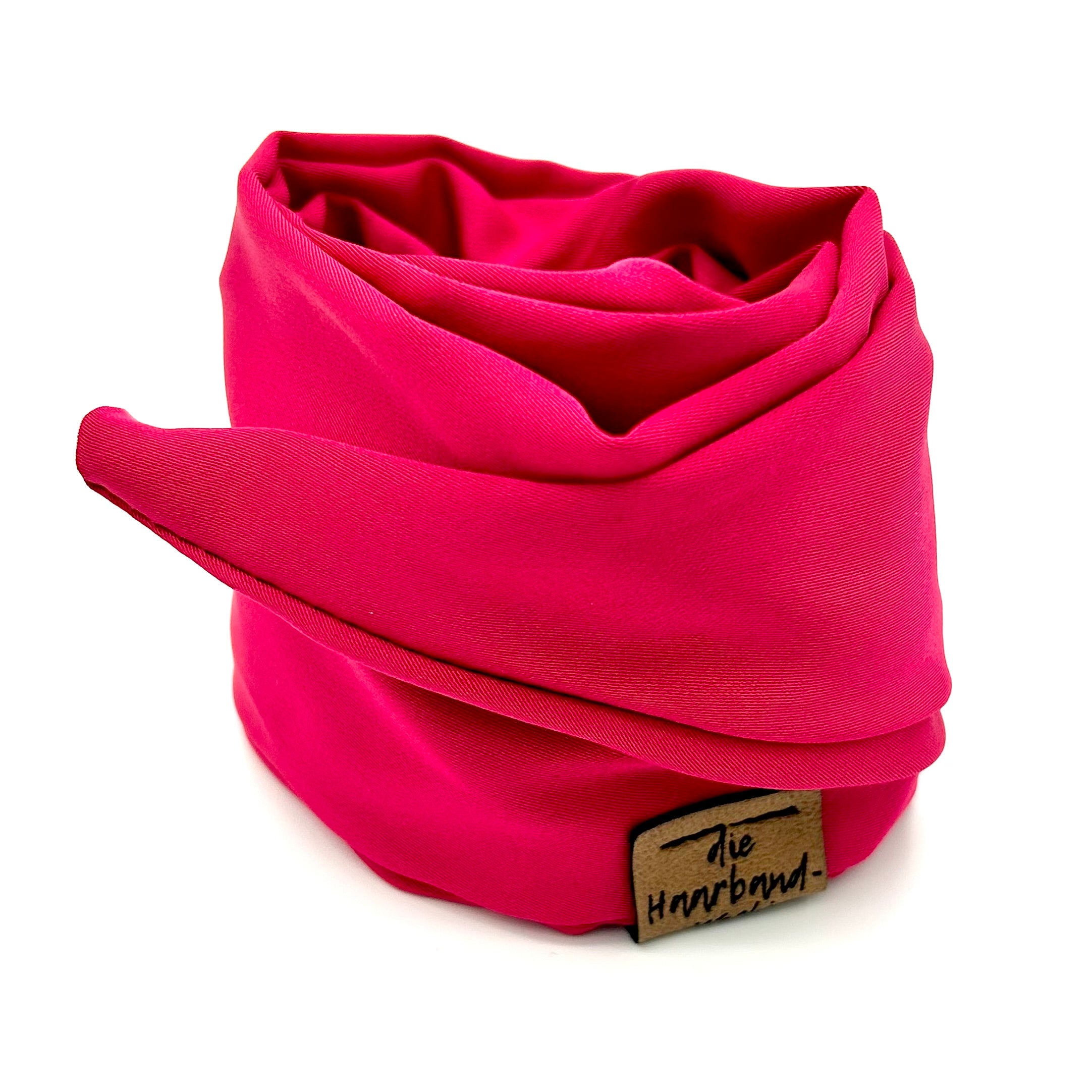 Drahthaarband Satin Pink