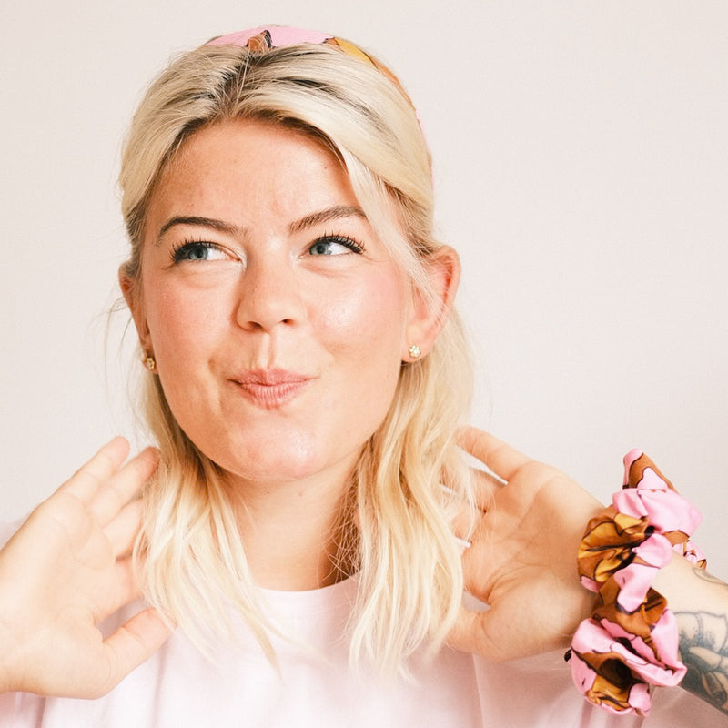 Big Scrunchie - Pink Toffee