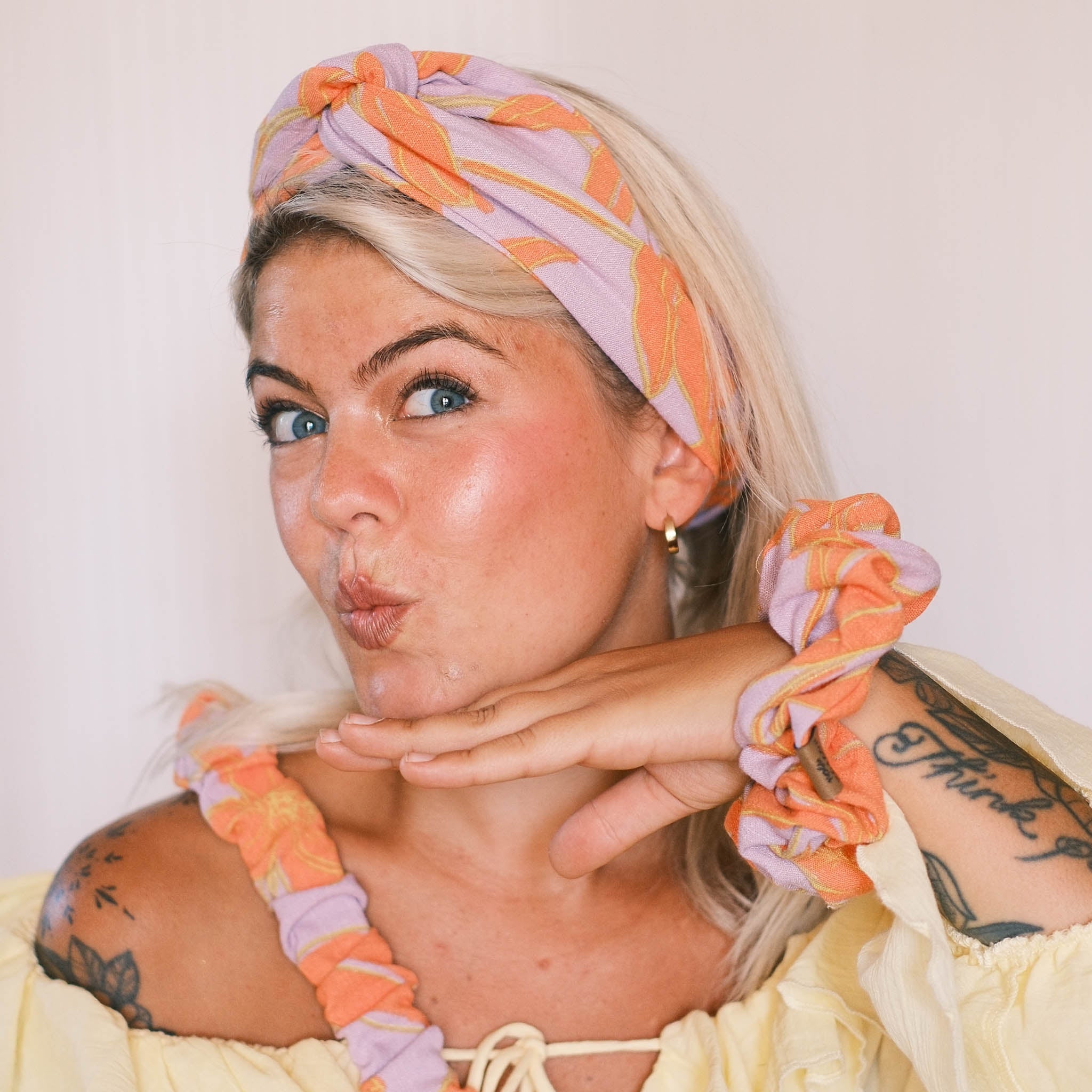 Big Scrunchie – Aloha Flieder