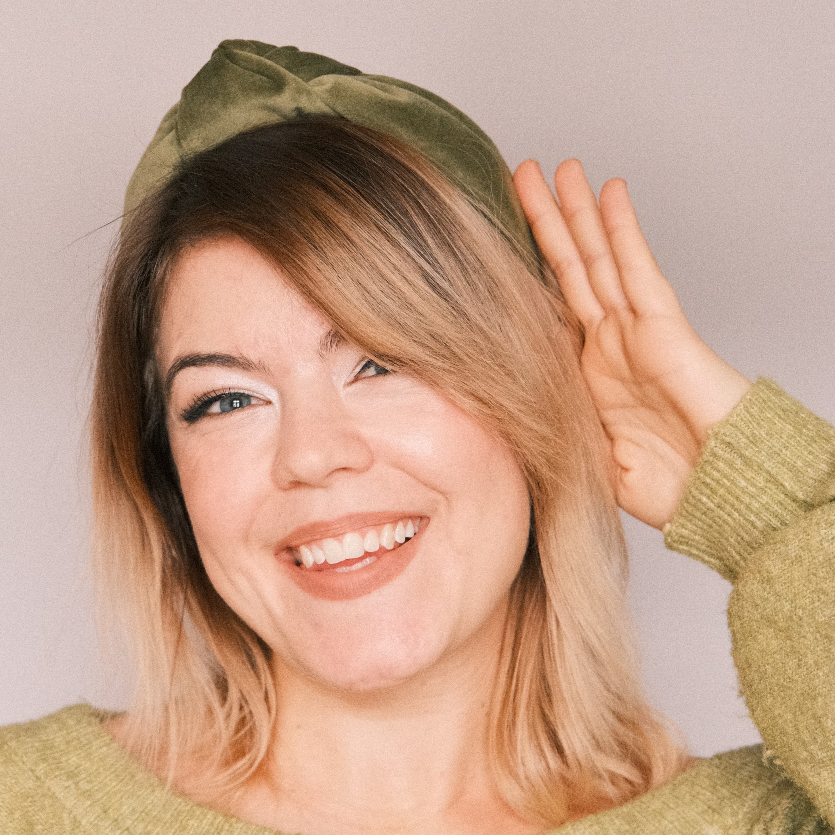 Leyla - Samt Hellgrün