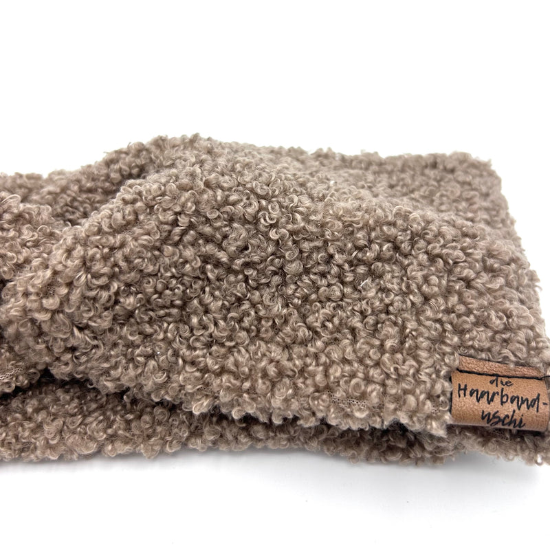 Basic Haarband - Teddy Beige
