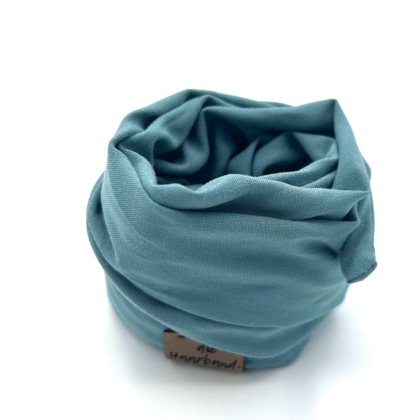 Drahthaarband Schmal - Soft Touch Aqua