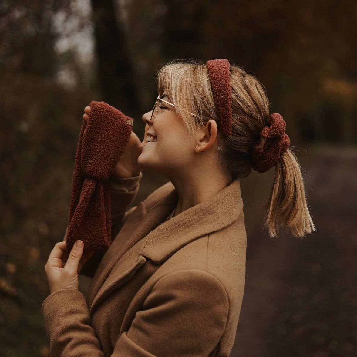 Anne Teddy Rouge Haarreif