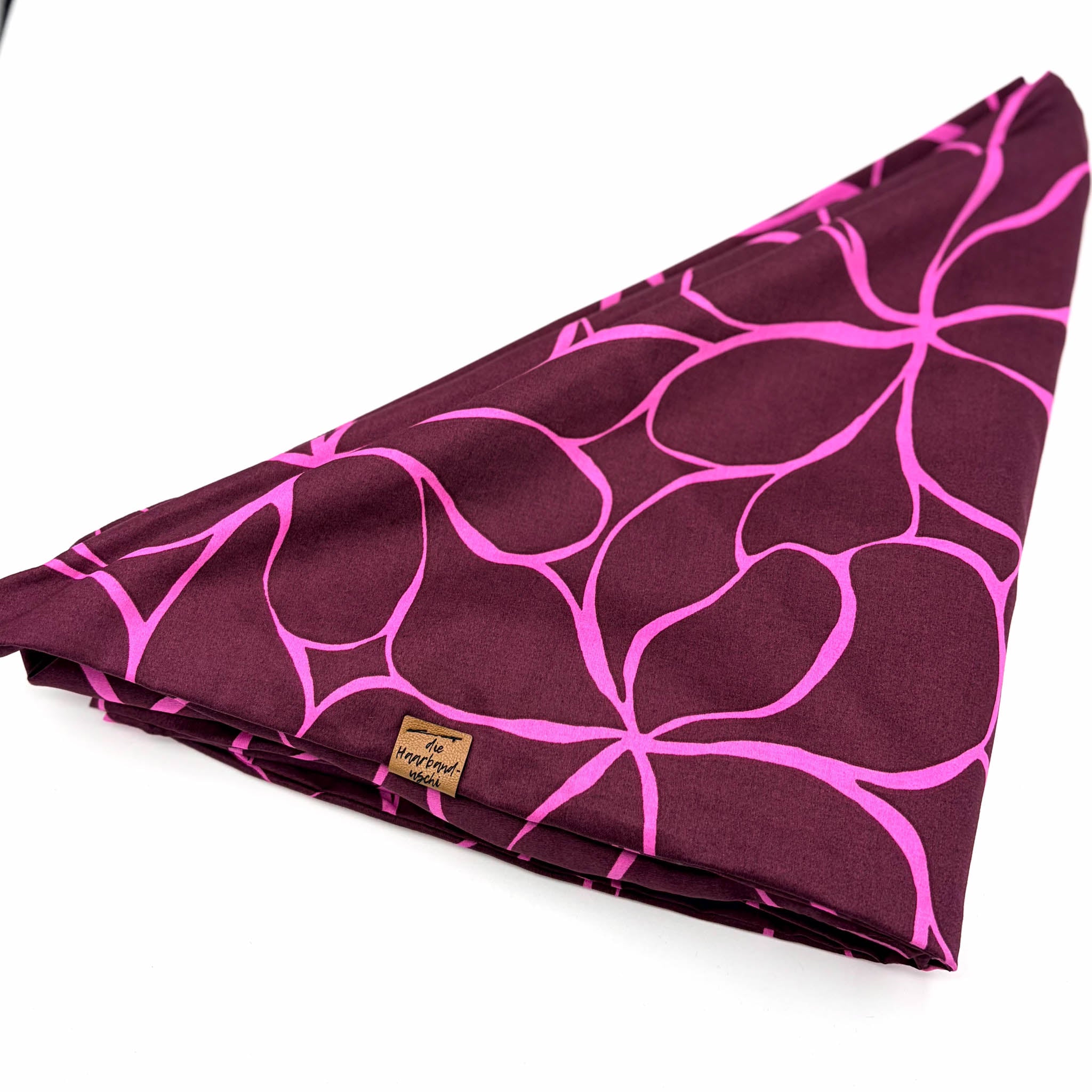 XXL Dreieckstuch – Berry & Pink