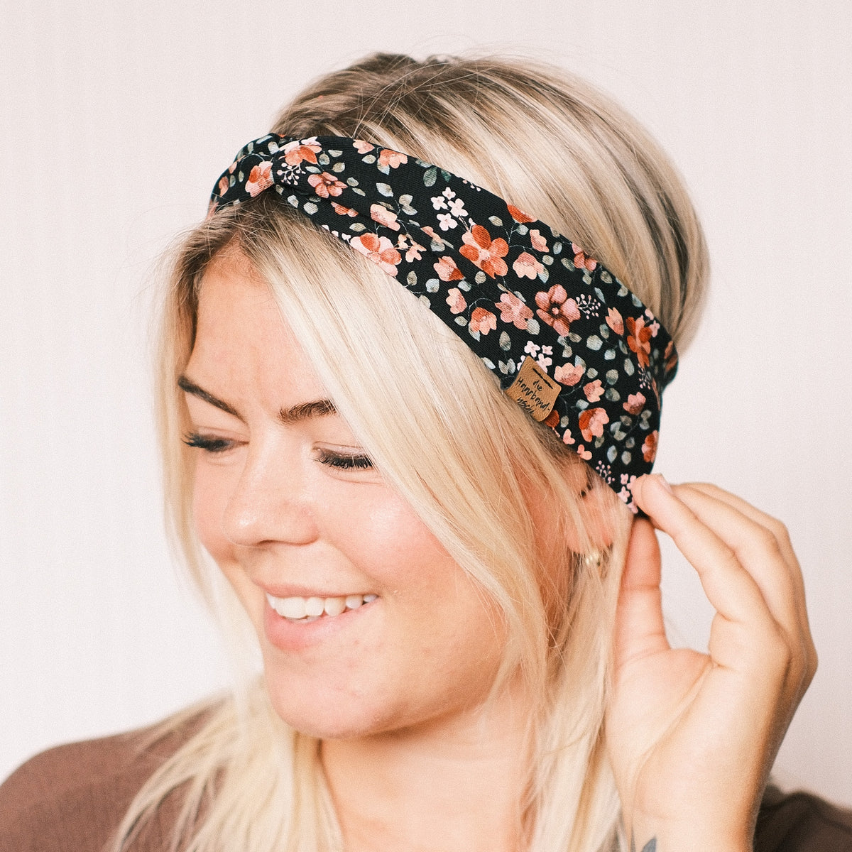 Basic Haarband – Blumenkranz Schwaz Orange