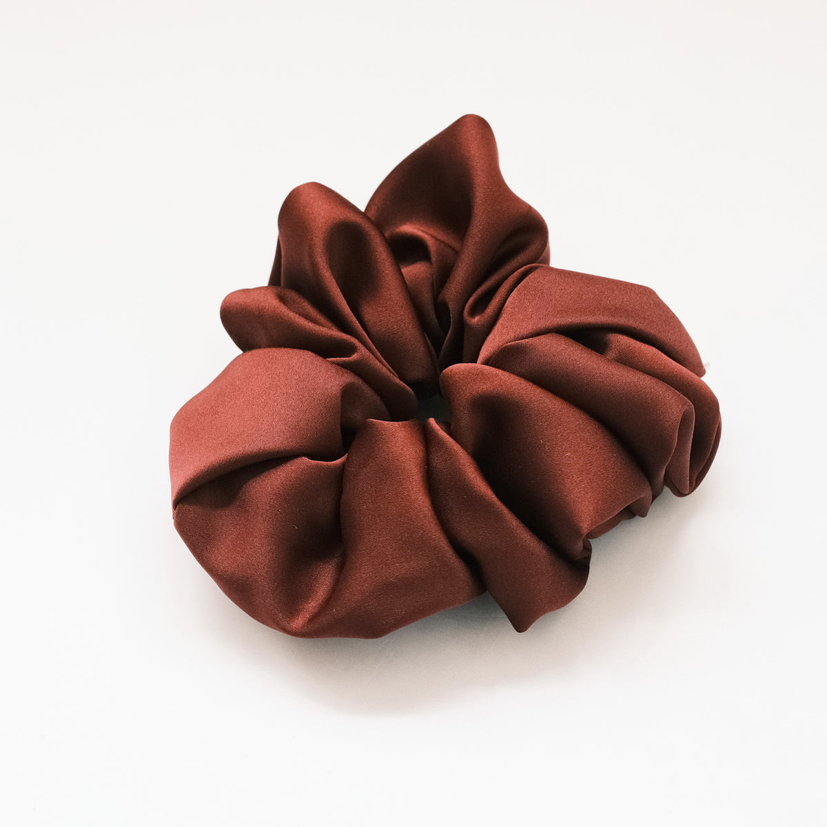 Big Scrunchie - Satin Bordeaux