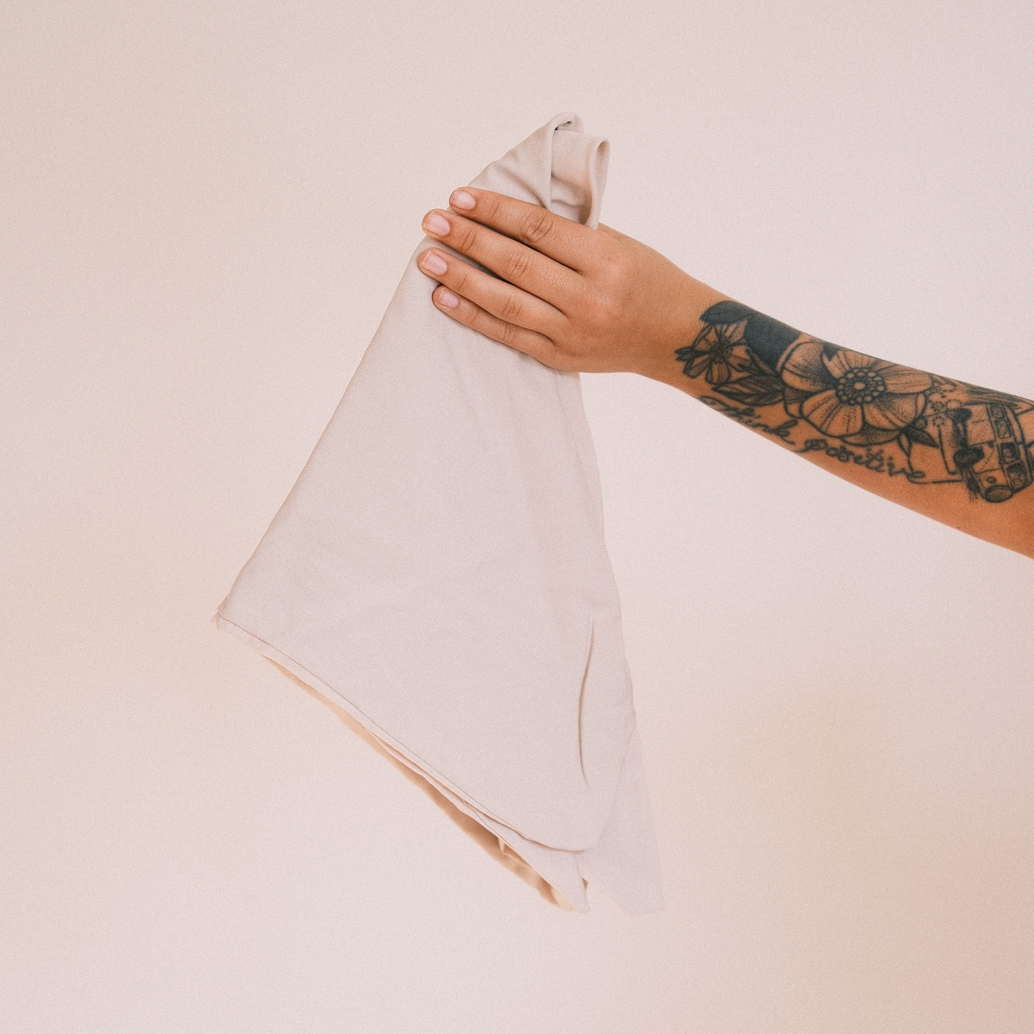 XXL Dreieckstuch  - soft touch Beige