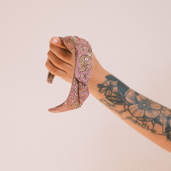 Fritzi - Vintage Paisley Mauve