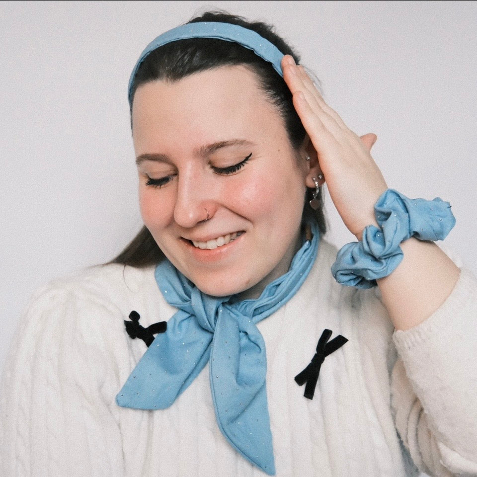 Anna - Jeans Glitzer Hell