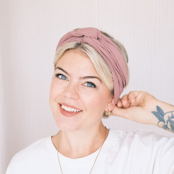Drahthaarband breit - Rosa