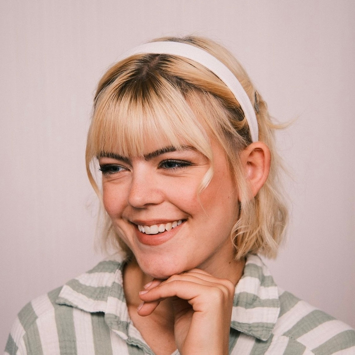 Anna - Glitzer weiß