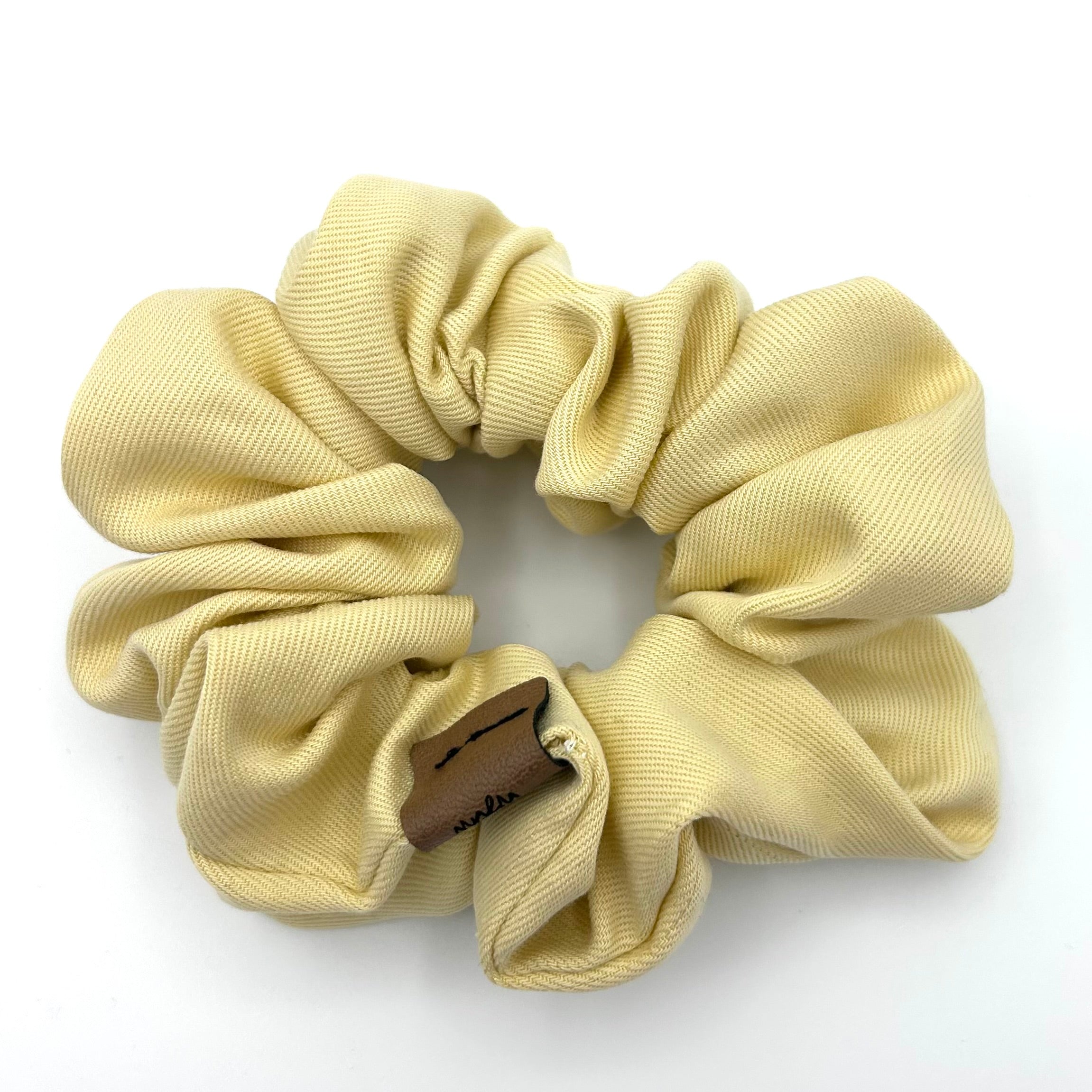 Scrunchie - Pastell Gelb