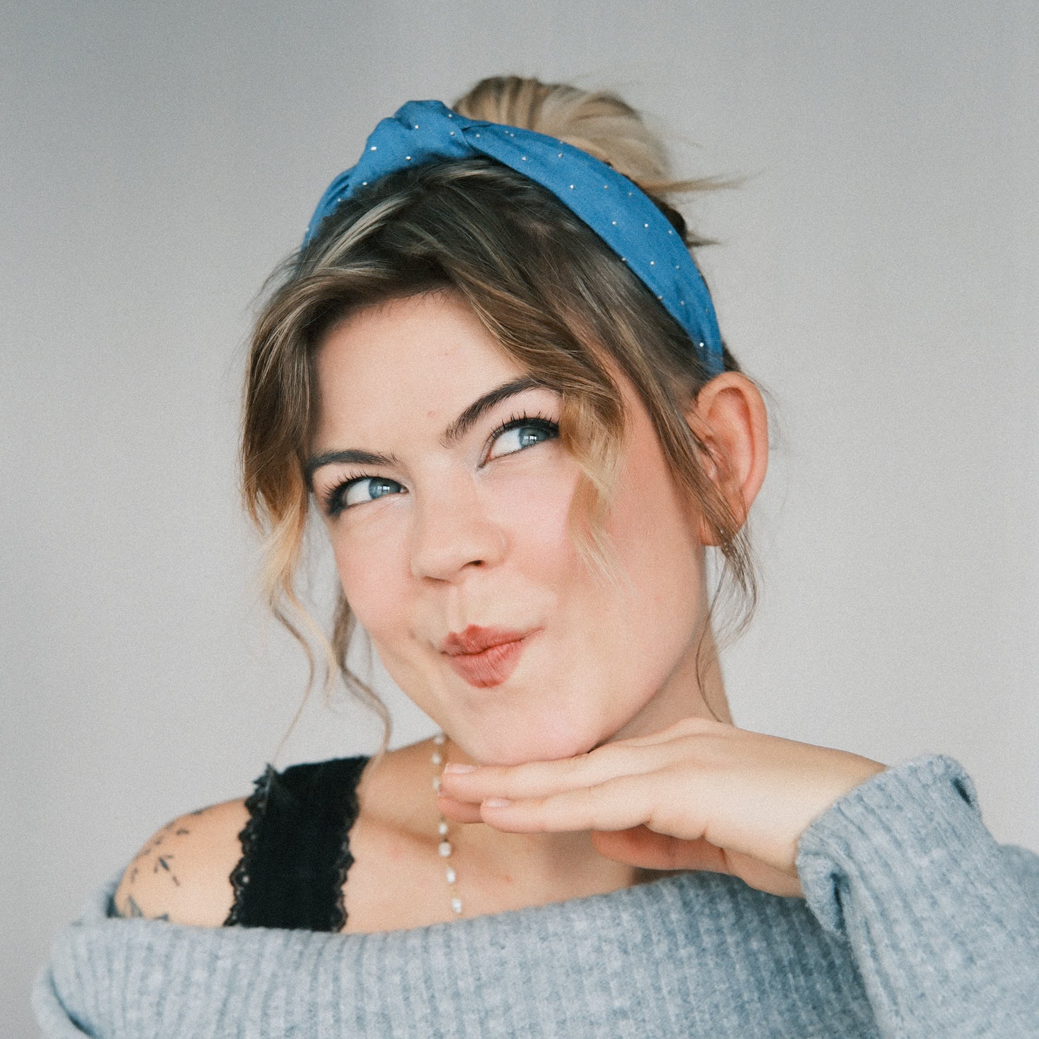 Jenny - Jeans Glitzer dunkel