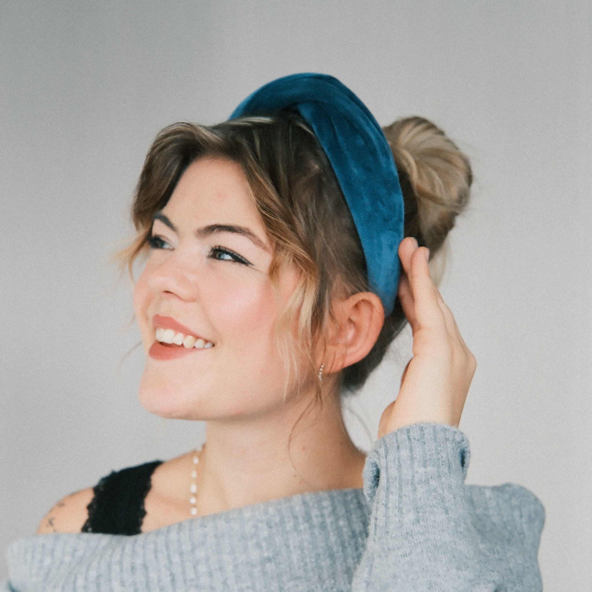 Fritzi - Samt Petrol