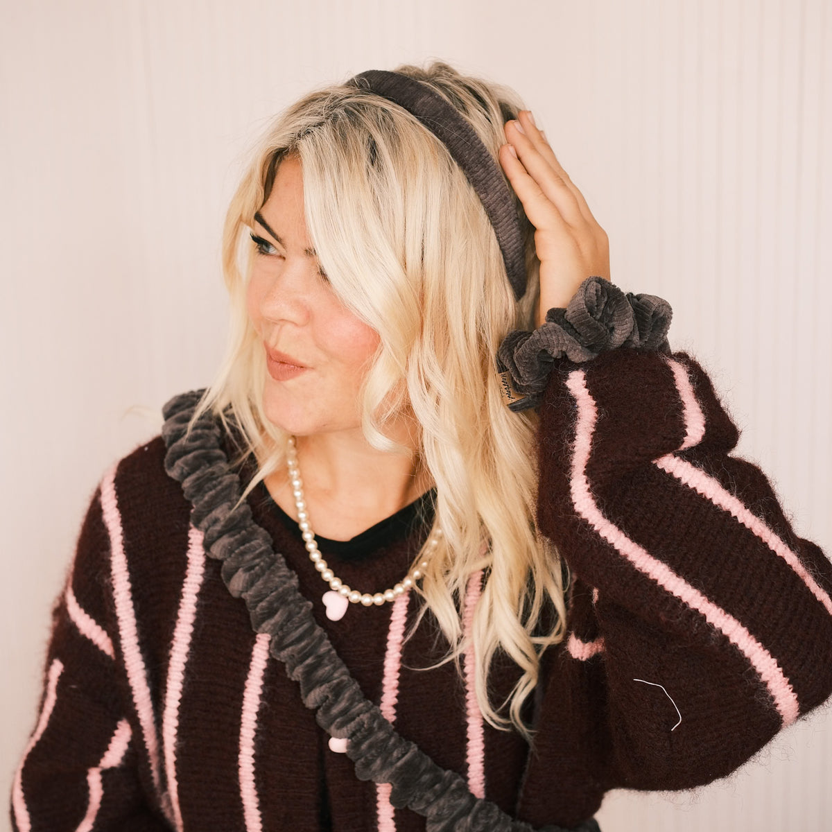 Anna - Cord Dunkelgrau