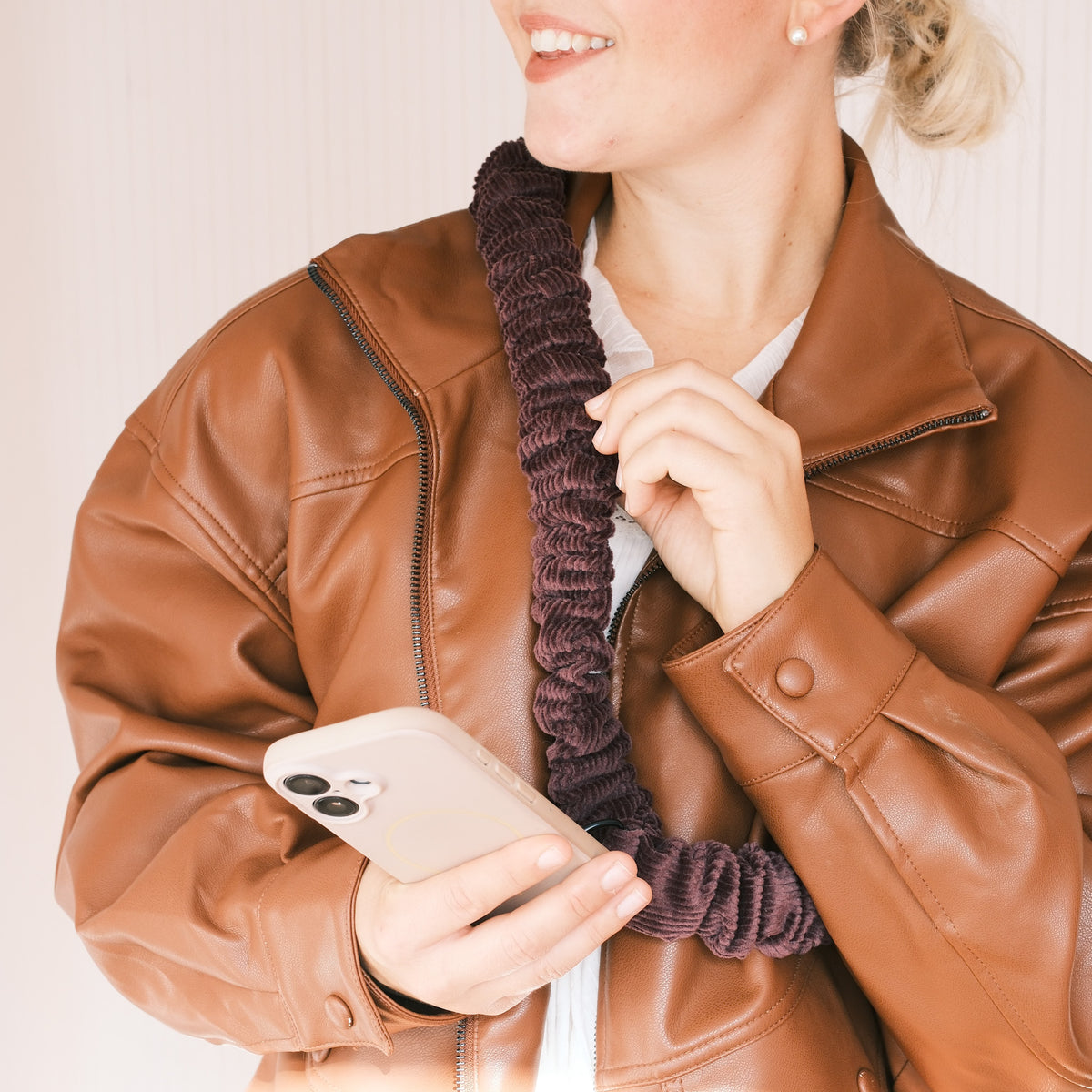 Handykette - Cord Lila