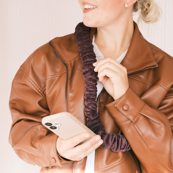 Handykette - Cord Lila