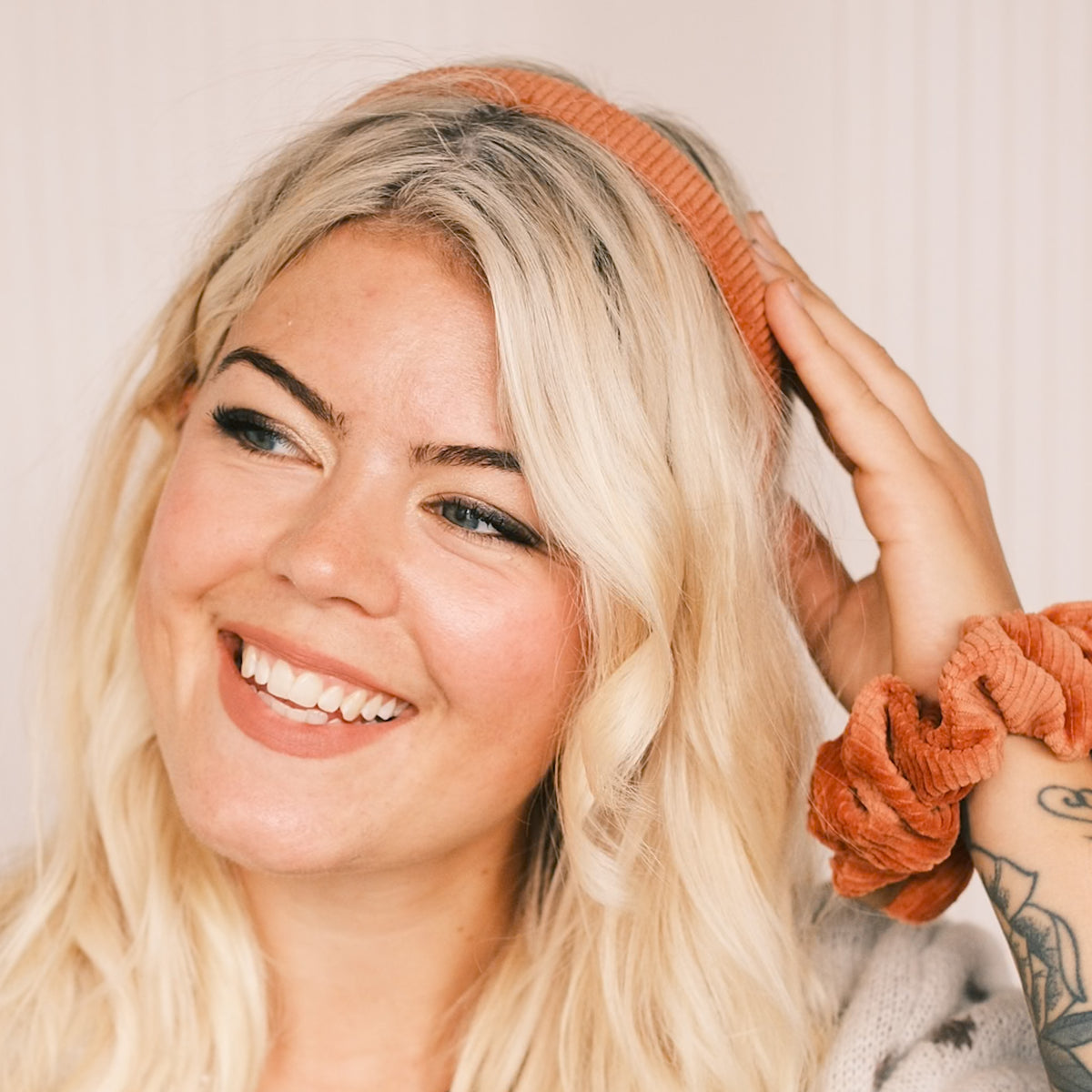 Anna - Cord Orange