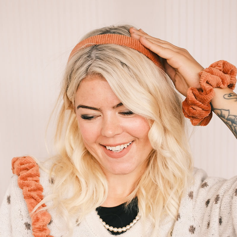 Anna - Cord Orange