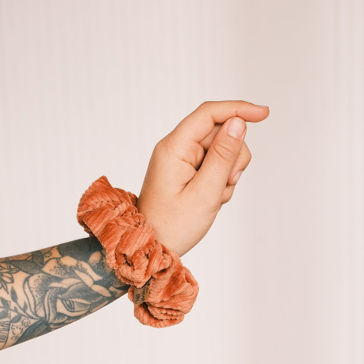 Scrunchie - Cord Orange