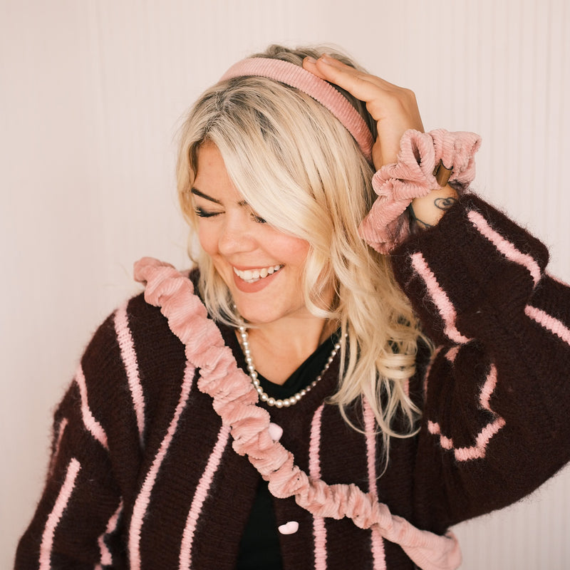 Anna - Cord Rosa