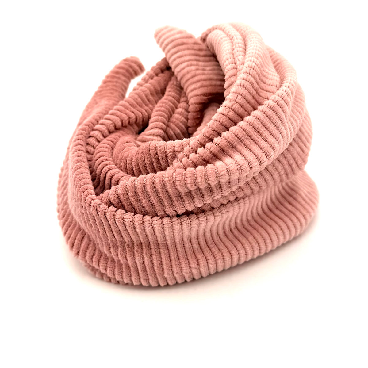 Drahthaarband breit - Cord Rosa