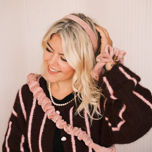 Handykette - Cord Rosa