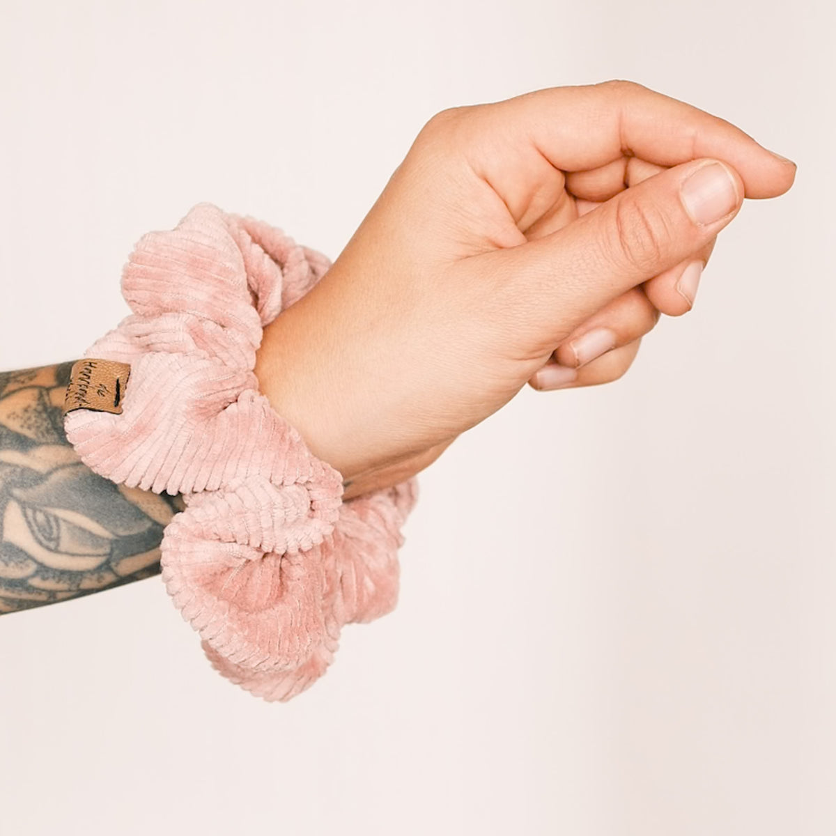 Scrunchie - Cord Rosa