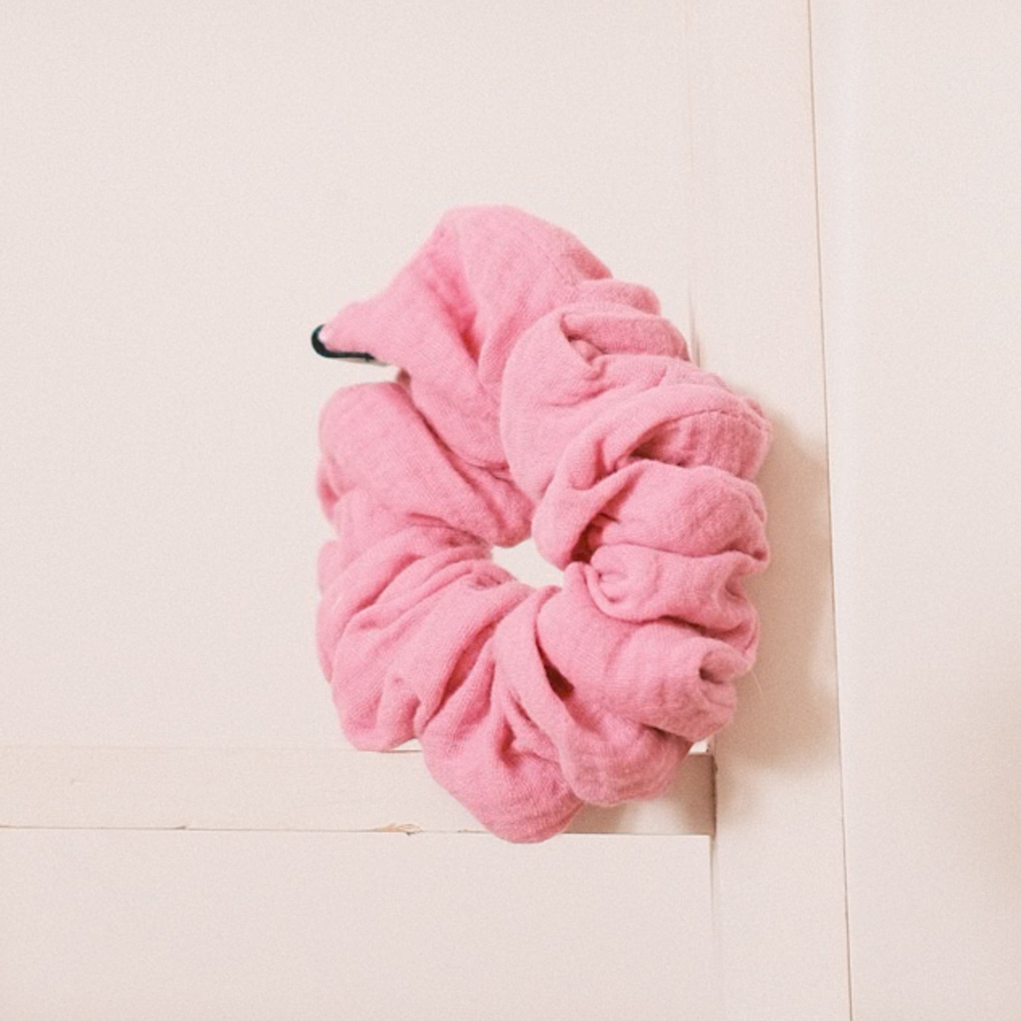 Scrunchie - Musselin Rosa