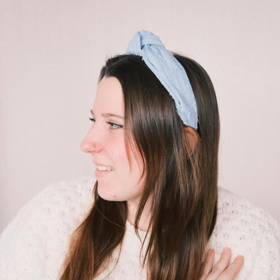 Leyla - Jeans Streifen Hell