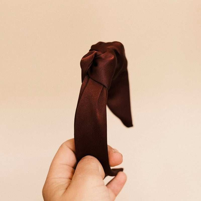 Rosalie - Satin Bordeaux