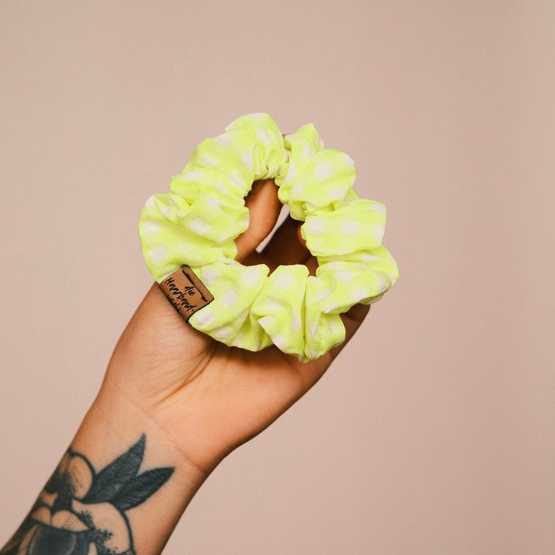 Scrunchie Neon gelb
