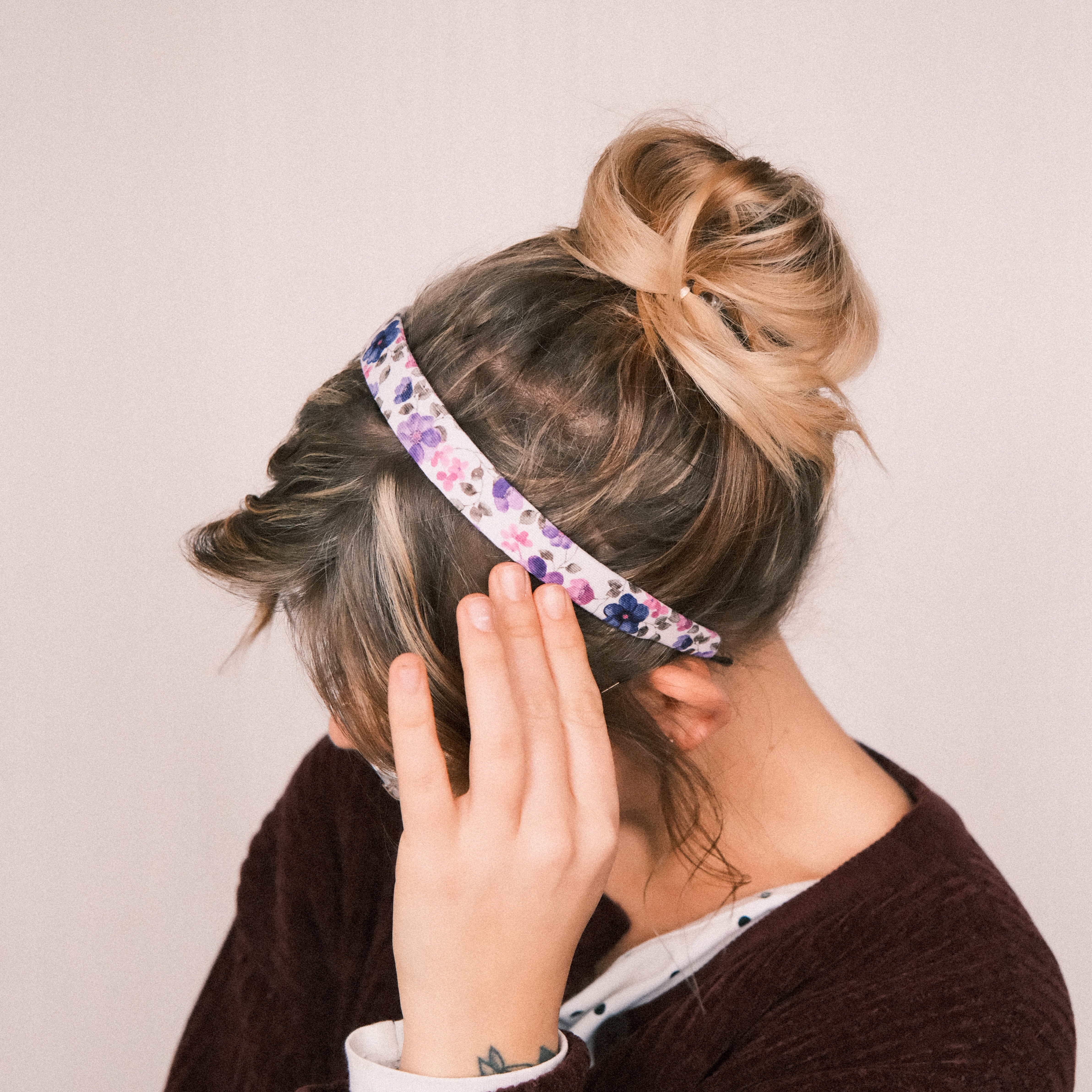 Anna - Lila Blumenkranz