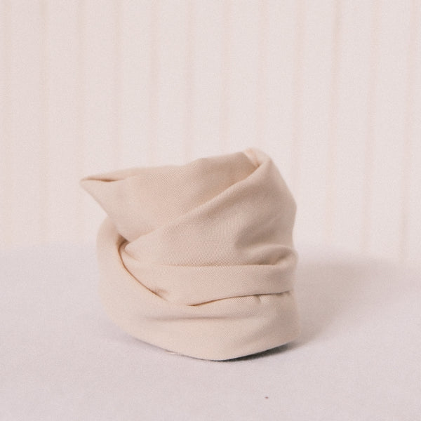 Drahthaarband Schmal - Soft Touch Beige