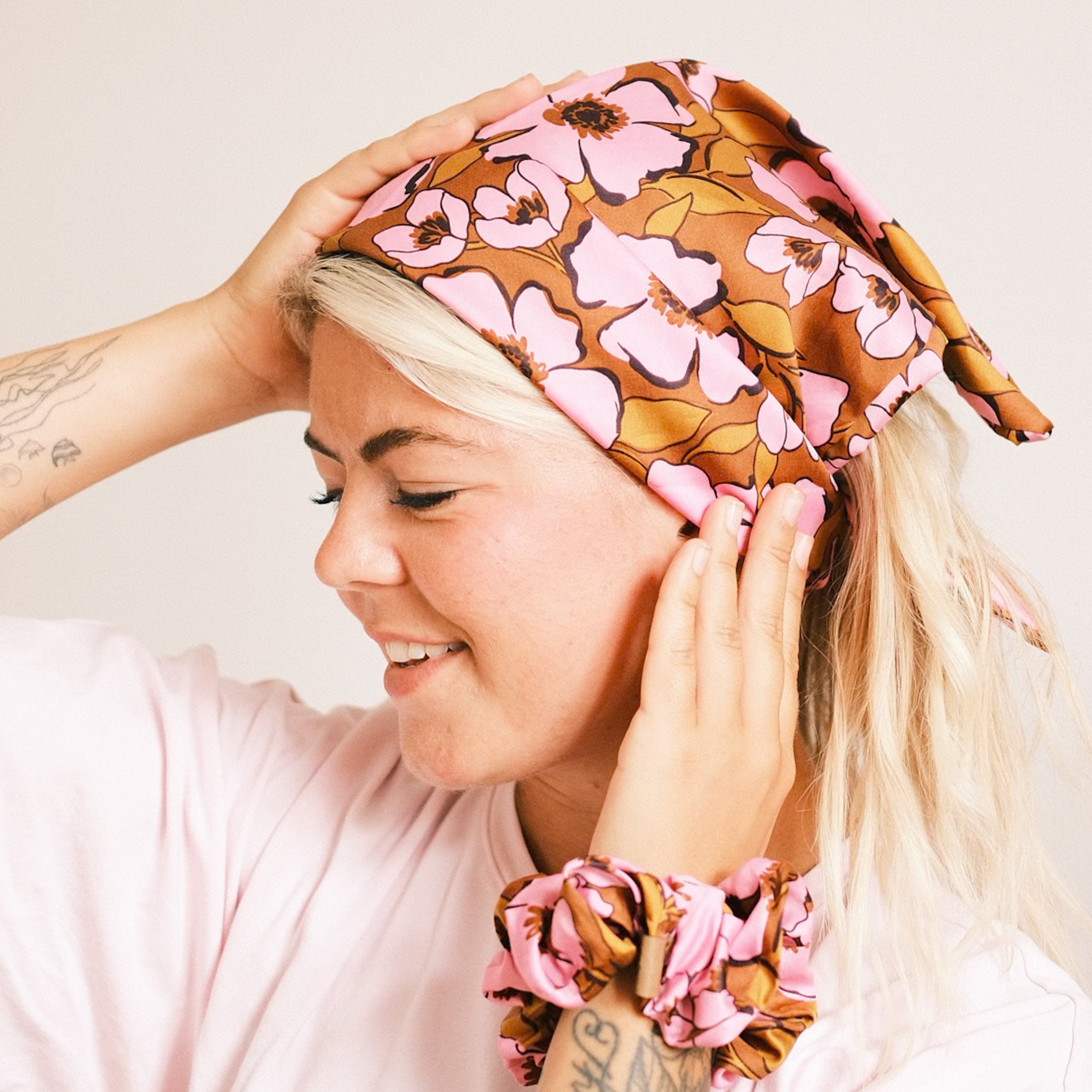 Bandana - Pink Toffee