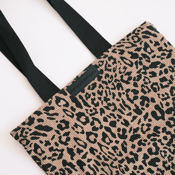 Shopper - Leo Cord Taupe