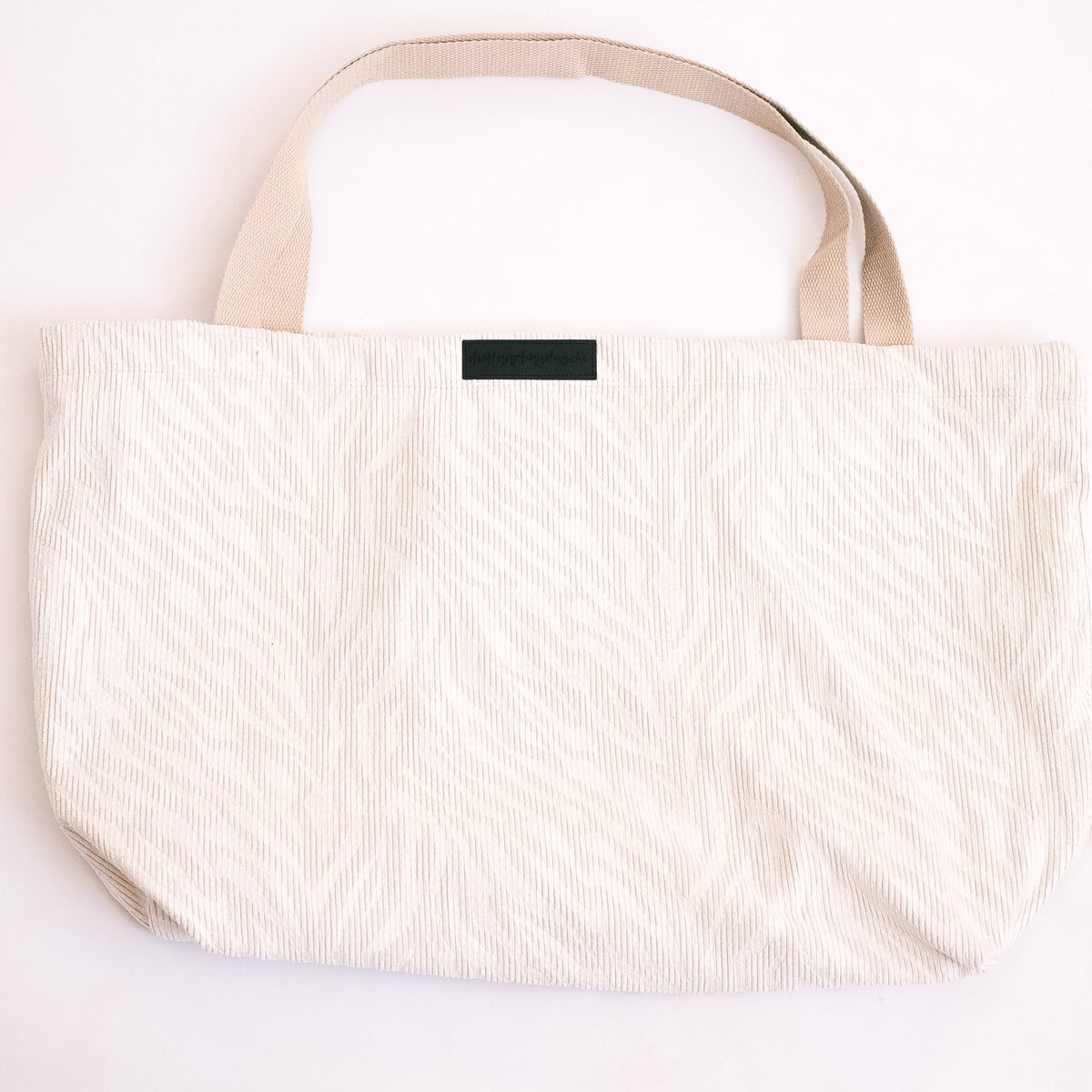 XL Shopper - Zebra Weiß