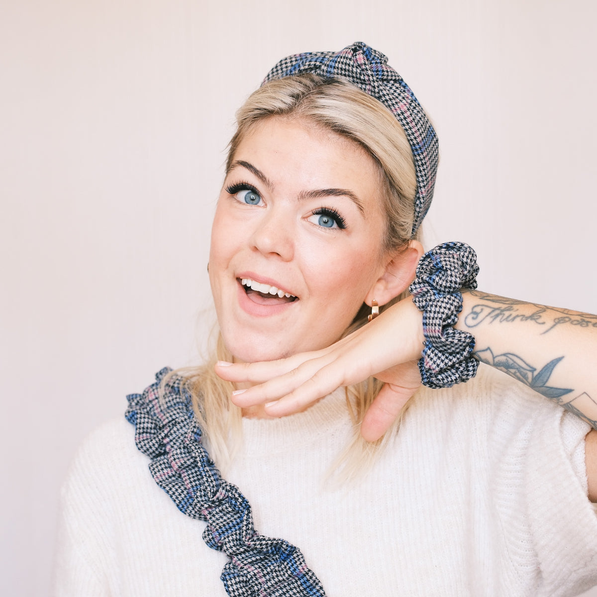 Scrunchie - Oxford Blau