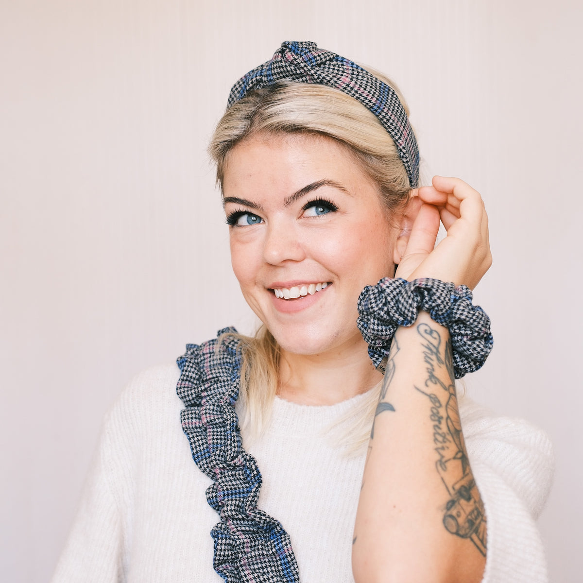 Scrunchie - Oxford Blau
