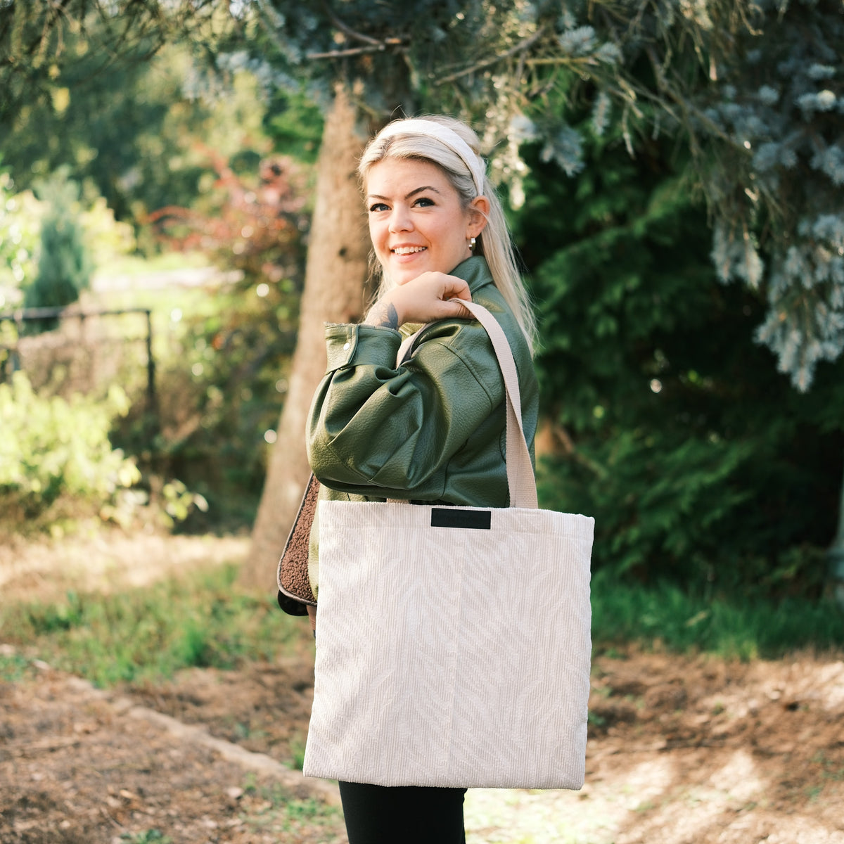 Shopper - Zebra Weiß